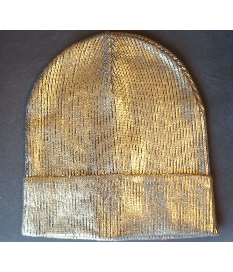 BONNET GOLD MAILLE TAUPE...